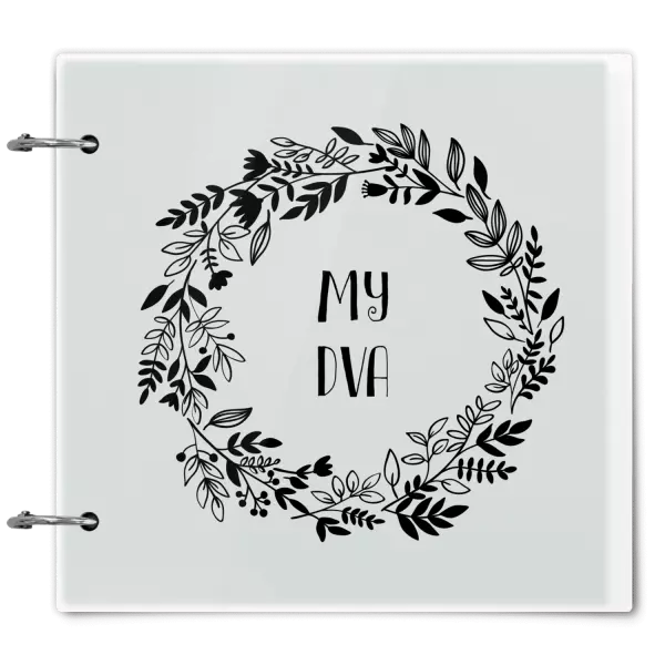 Plexi album se sponami Věnec 3