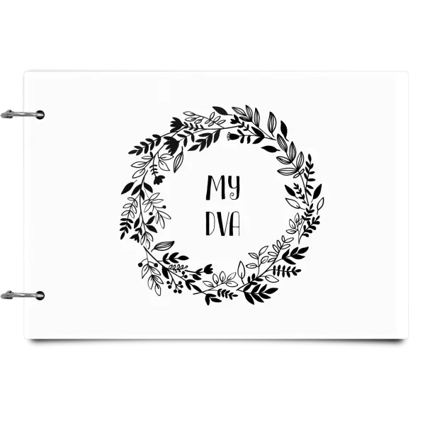Plexi album se sponami Věnec 3