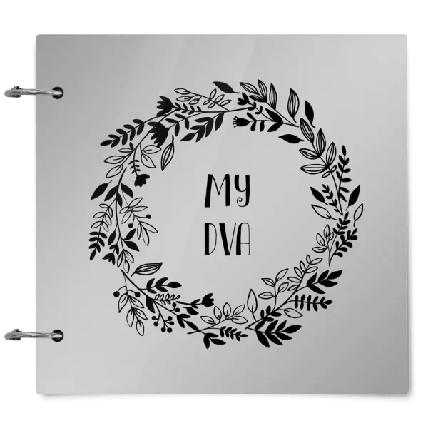 Plexi album se sponami Věnec 3