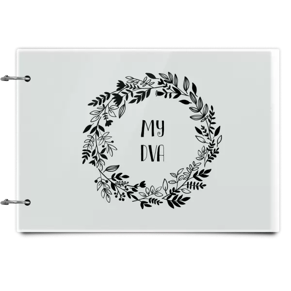 Plexi album se sponami Věnec 3