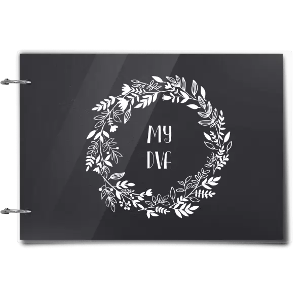 Plexi album se sponami Věnec 3