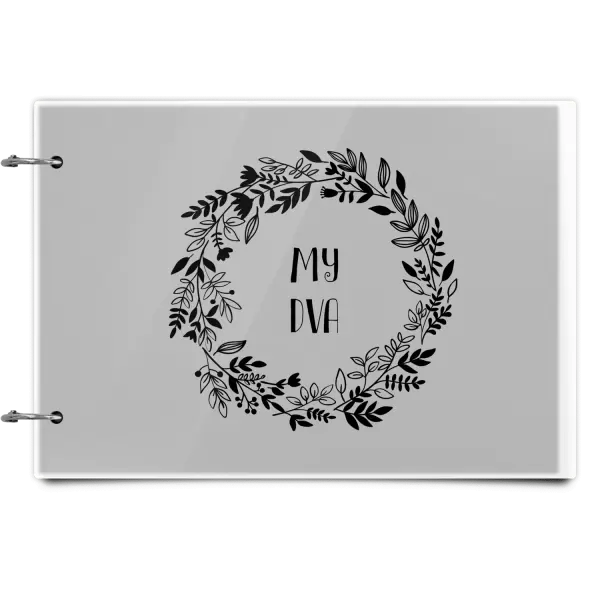 Plexi album se sponami Věnec 3