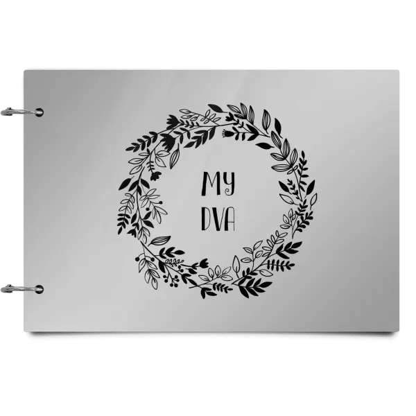 Plexi album se sponami Věnec 3