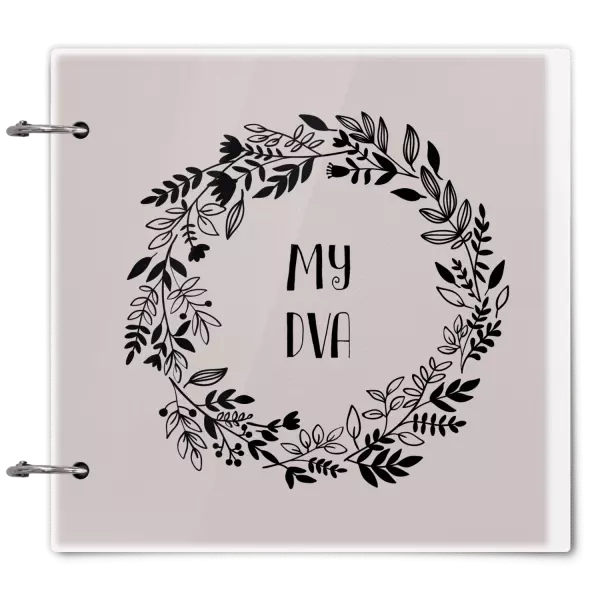 Plexi album se sponami Věnec 3