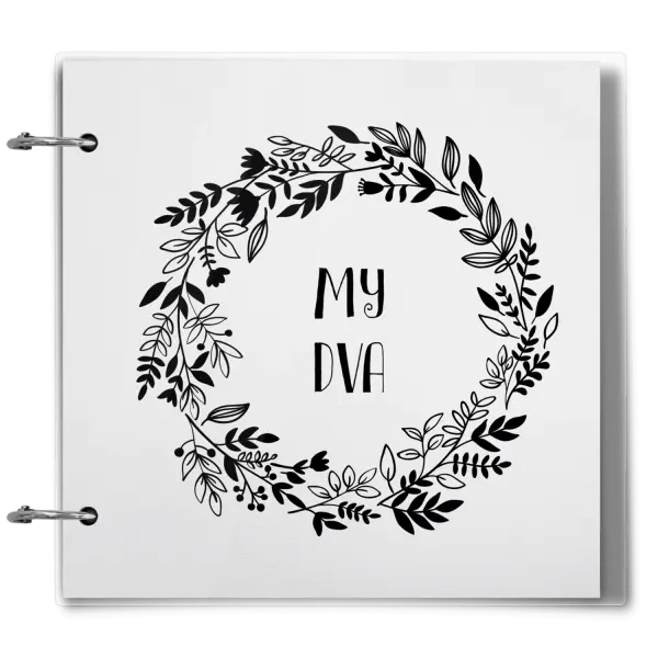 Plexi album se sponami Věnec 3