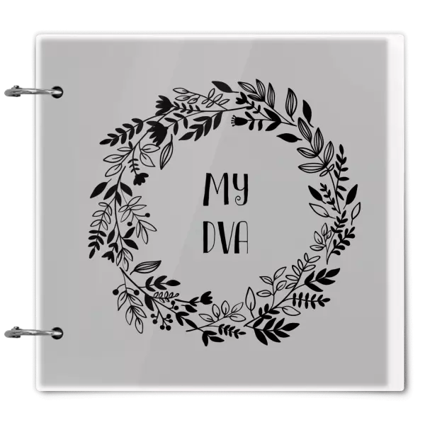 Plexi album se sponami Věnec 3