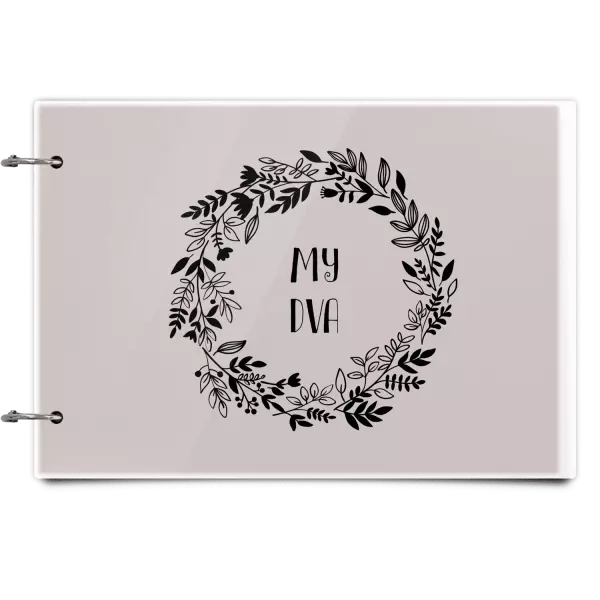 Plexi album se sponami Věnec 3