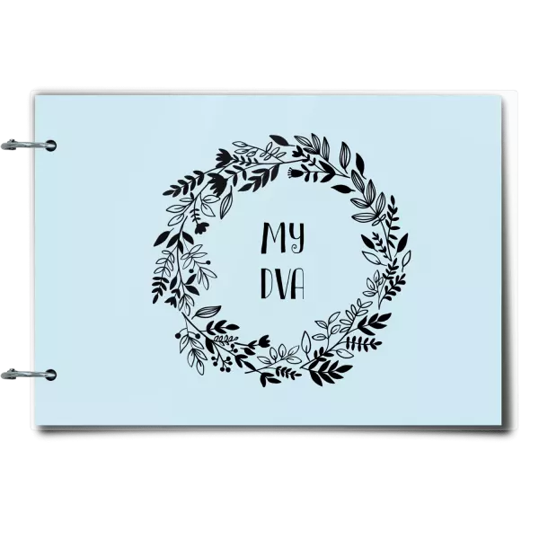 Plexi album se sponami Věnec 3