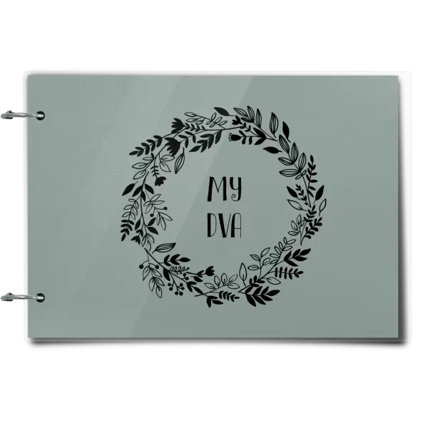 Plexi album se sponami Věnec 3