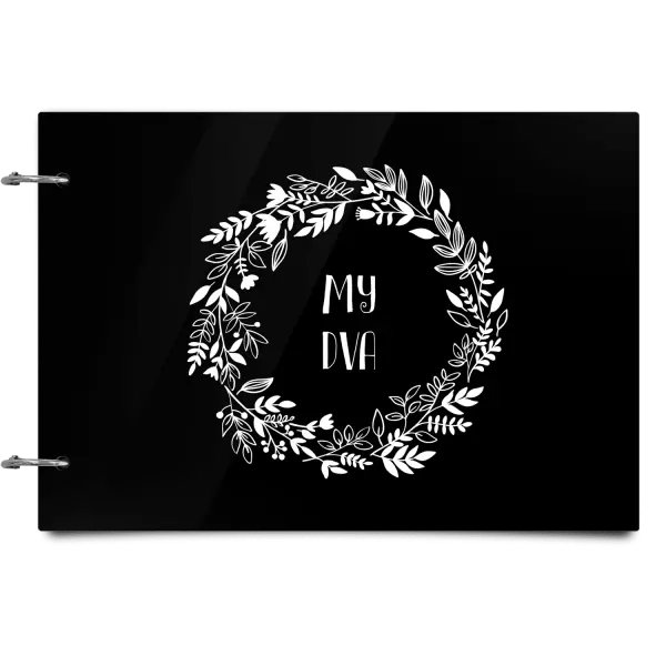 Plexi album se sponami Věnec 3