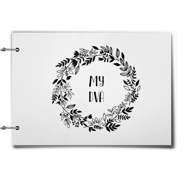 Plexi album se sponami Věnec 3