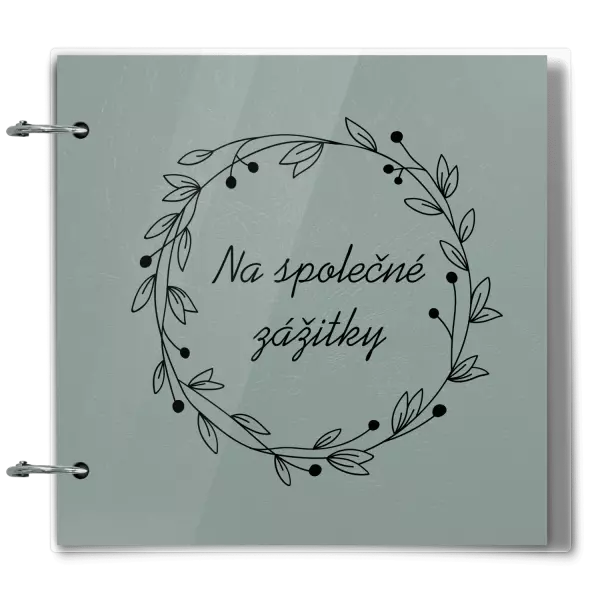 Plexi album se sponami Věnec 4
