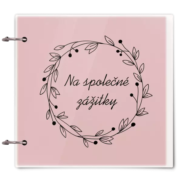 Plexi album se sponami Věnec 4