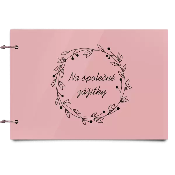 Plexi album se sponami Věnec 4
