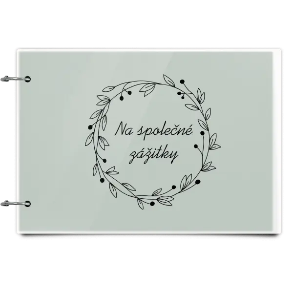 Plexi album se sponami Věnec 4