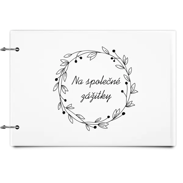 Plexi album se sponami Věnec 4