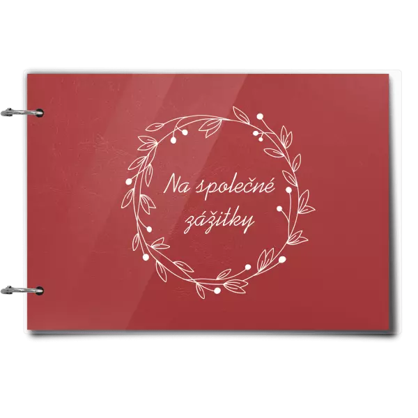 Plexi album se sponami Věnec 4