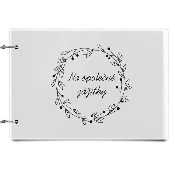 Plexi album se sponami Věnec 4