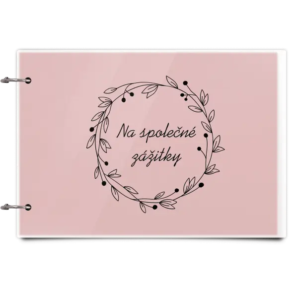 Plexi album se sponami Věnec 4