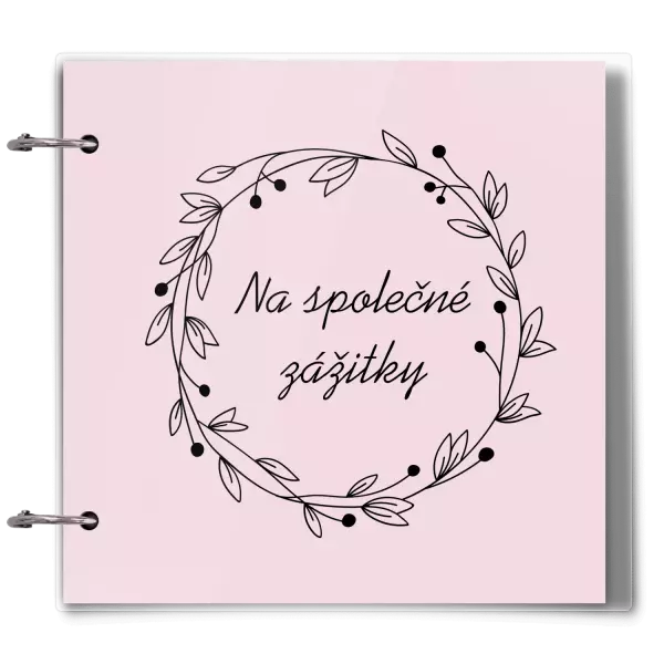 Plexi album se sponami Věnec 4