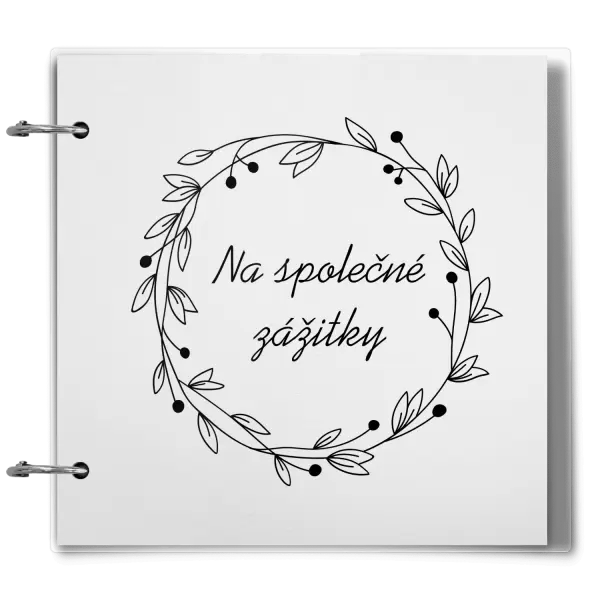 Plexi album se sponami Věnec 4