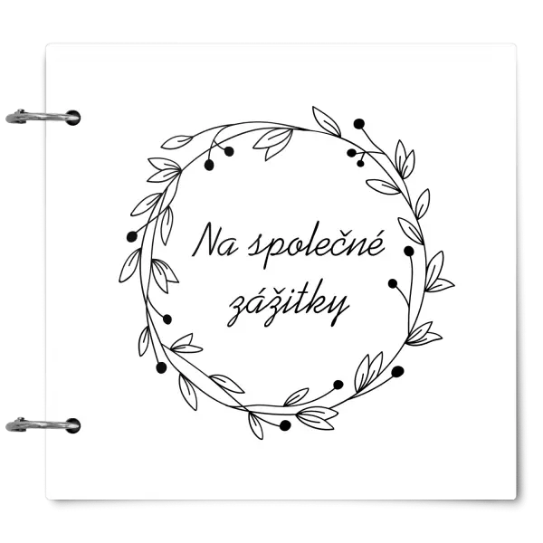 Plexi album se sponami Věnec 4