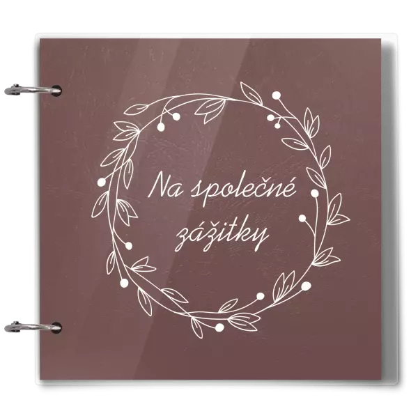 Plexi album se sponami Věnec 4