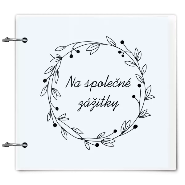 Plexi album se sponami Věnec 4