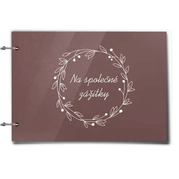 Plexi album se sponami Věnec 4