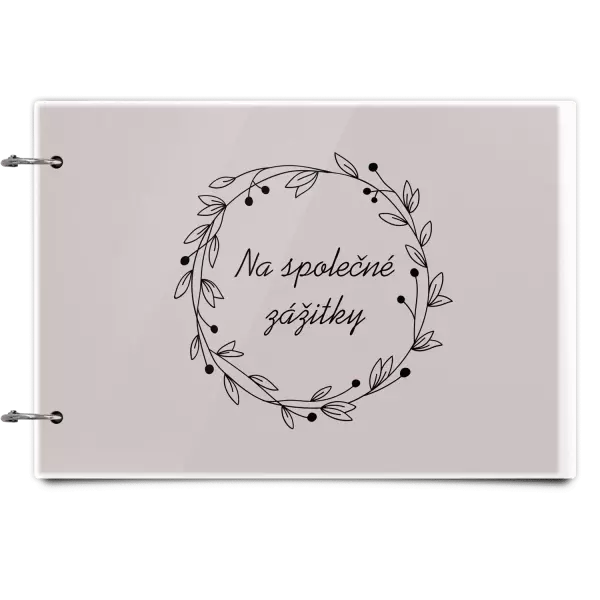Plexi album se sponami Věnec 4