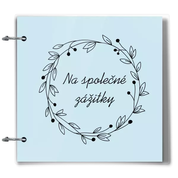 Plexi album se sponami Věnec 4