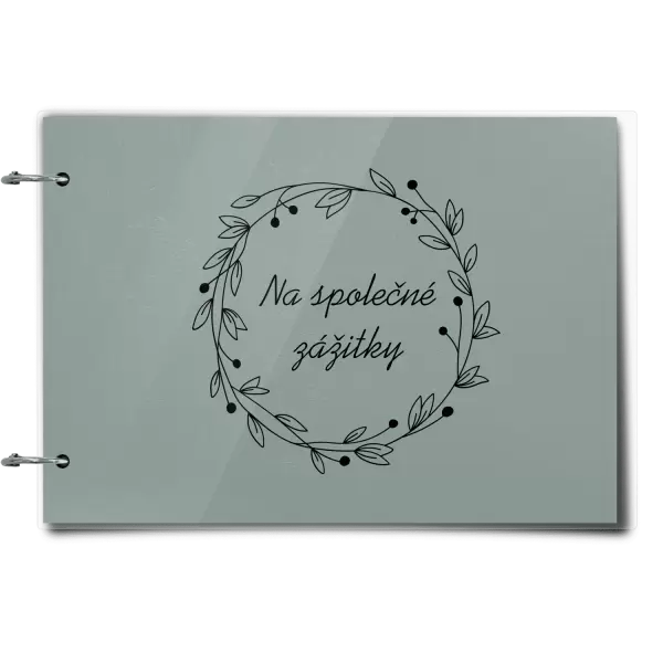 Plexi album se sponami Věnec 4