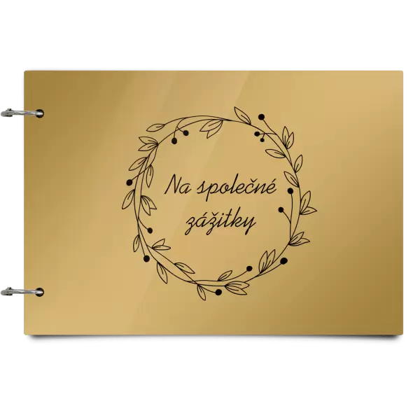 Plexi album se sponami Věnec 4