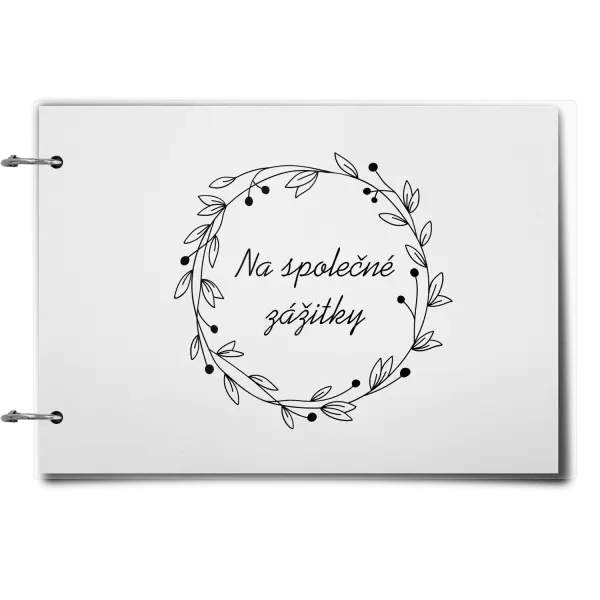Plexi album se sponami Věnec 4