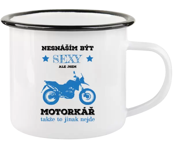 Plecháček Nesnáším být sexy, ale jsem motorkář