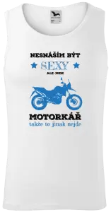 Pánské tílko Nesnáším být sexy, ale jsem motorkář