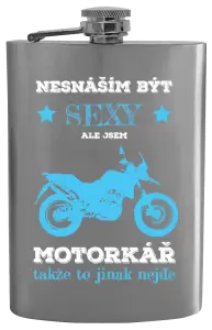 Placatka Nesnáším být sexy, ale jsem motorkář