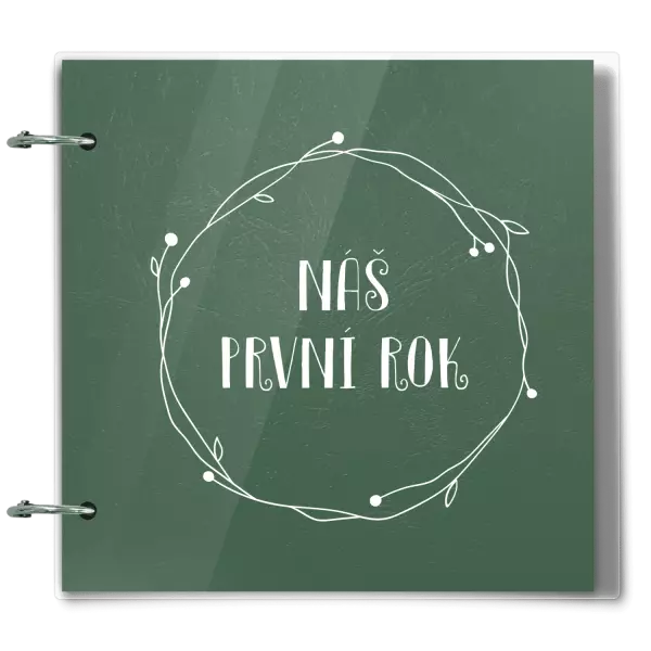 Plexi album se sponami Věnec 5