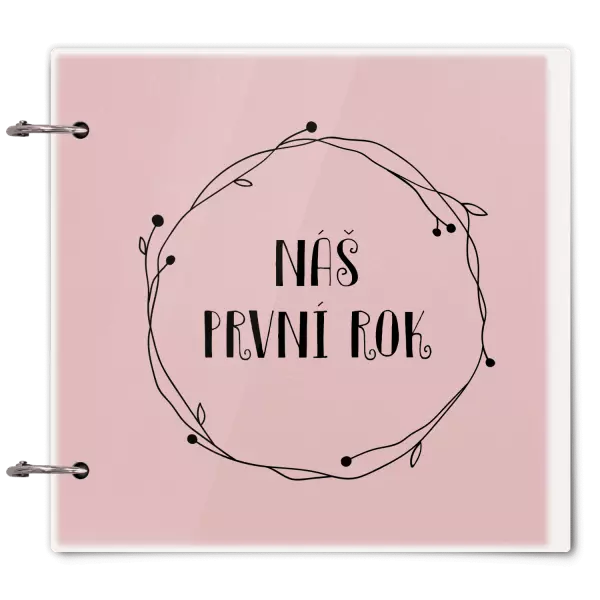 Plexi album se sponami Věnec 5