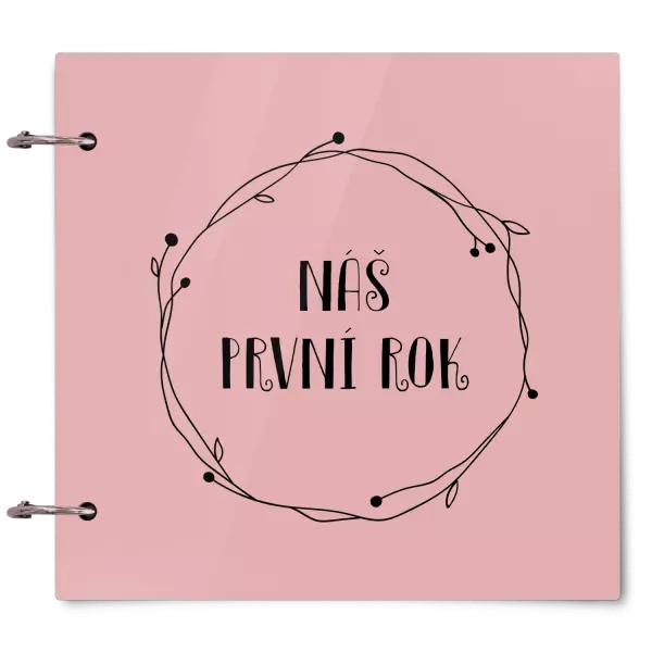 Plexi album se sponami Věnec 5