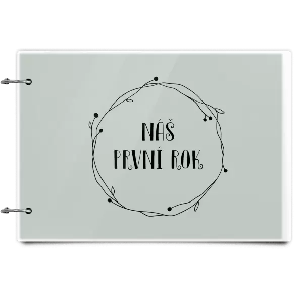 Plexi album se sponami Věnec 5