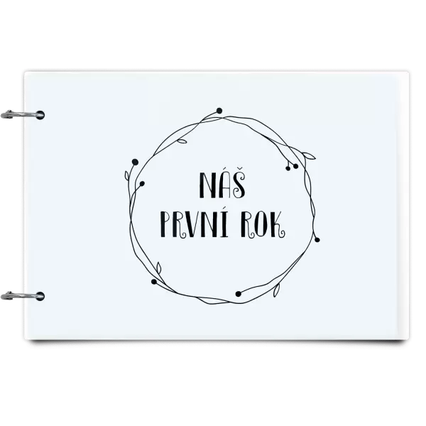 Plexi album se sponami Věnec 5