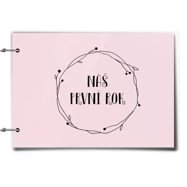 Plexi album se sponami Věnec 5