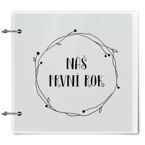 Plexi album se sponami Věnec 5