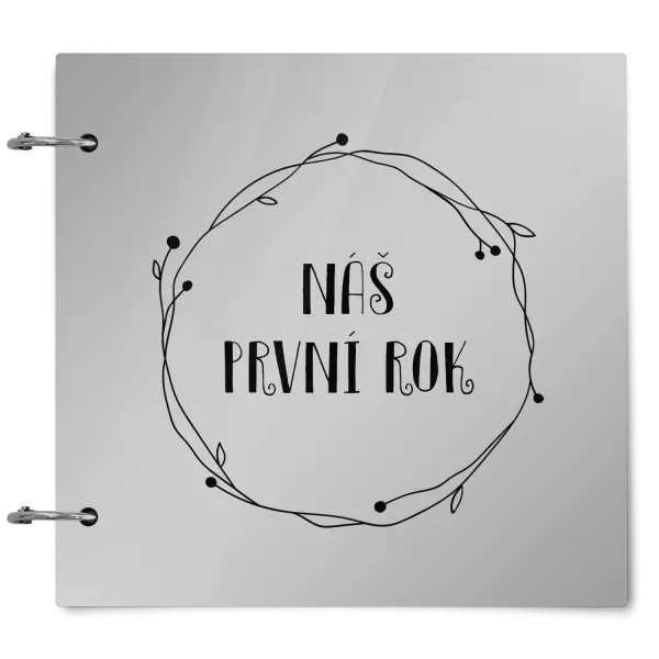 Plexi album se sponami Věnec 5