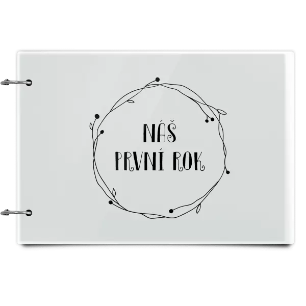 Plexi album se sponami Věnec 5