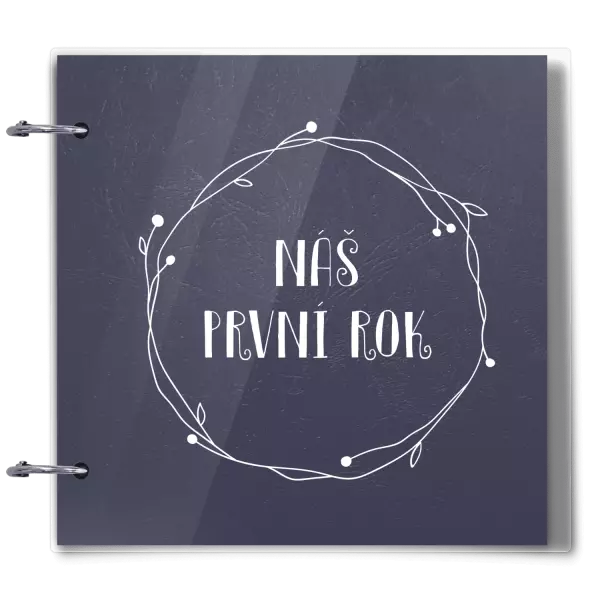 Plexi album se sponami Věnec 5
