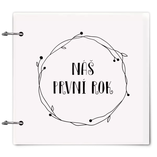 Plexi album se sponami Věnec 5