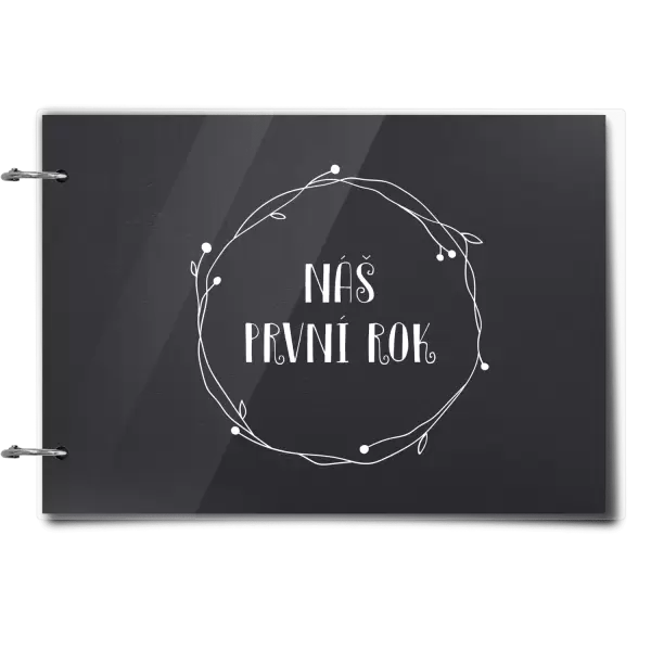 Plexi album se sponami Věnec 5