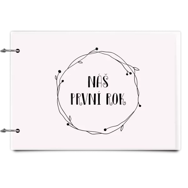 Plexi album se sponami Věnec 5
